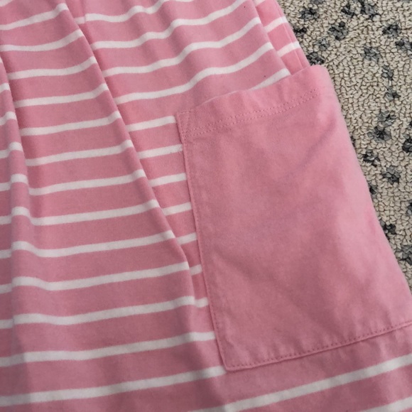 Hanna Andersson sleeveless stripe pocket dress size 10 - Picture 2 of 4